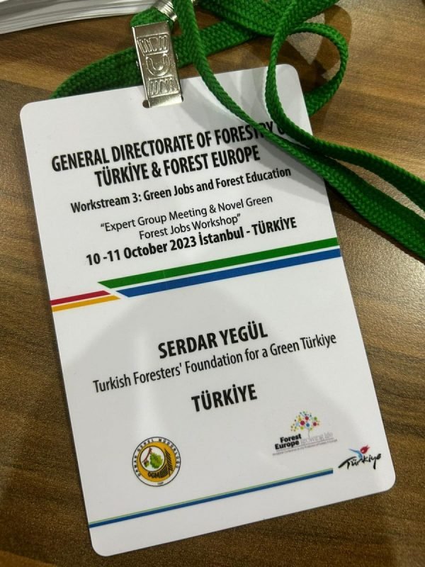 FOREST EUROPE Yeşil İşler ve Orman Eğitimi Çalıştayına Katıldık