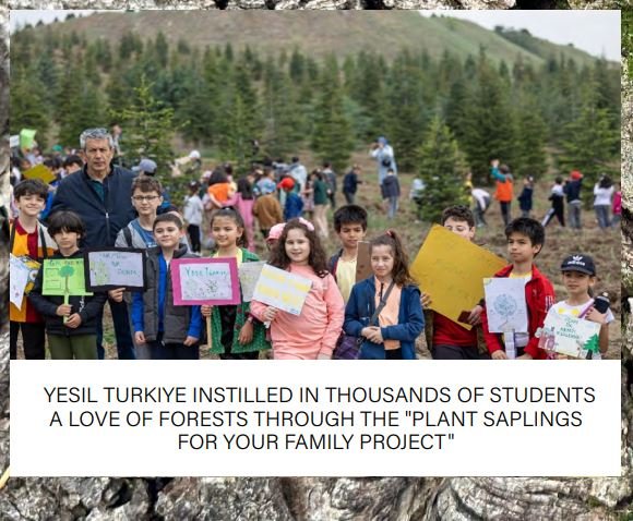 “Ailen İçin Fidan Dik” Projemiz Uluslararası Bültende Yer Aldı
